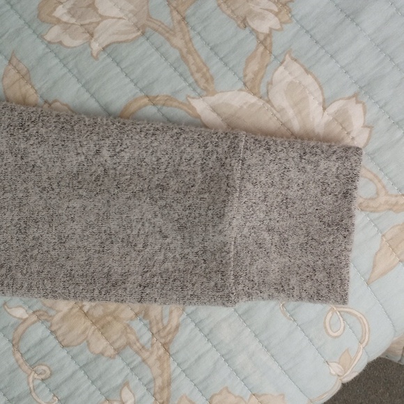 Pink Rose Medium Light Grey Hooded Open Cardigan - Picture 12 of 13